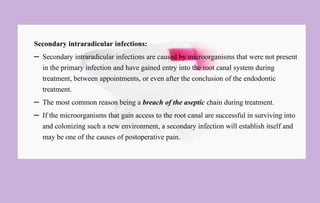 Mangement of endodontic pain | PPTX