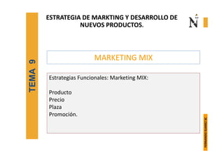 (9) marketing mix