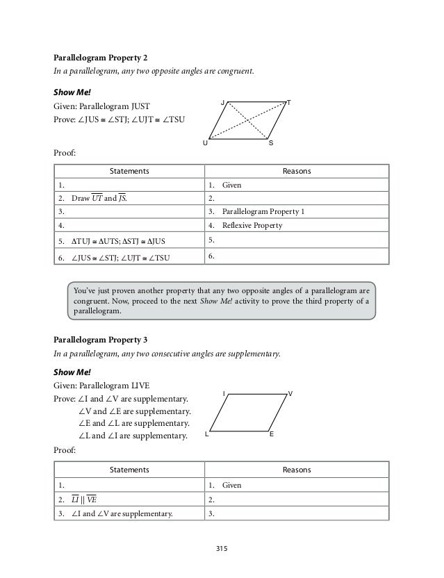 Quadrilaterals homework help