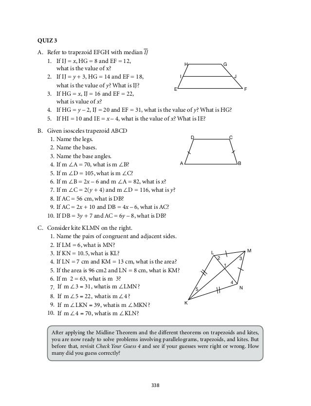 Grade 9 Mathematics Module 5 Quadrilaterals (LM)