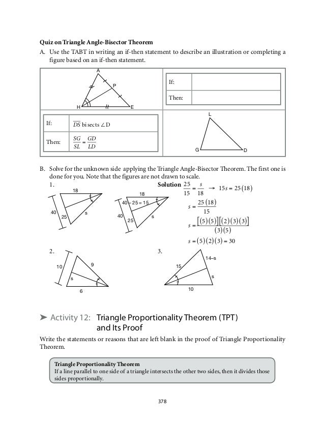 Grade 9 Mathematics Module 6 Similarity