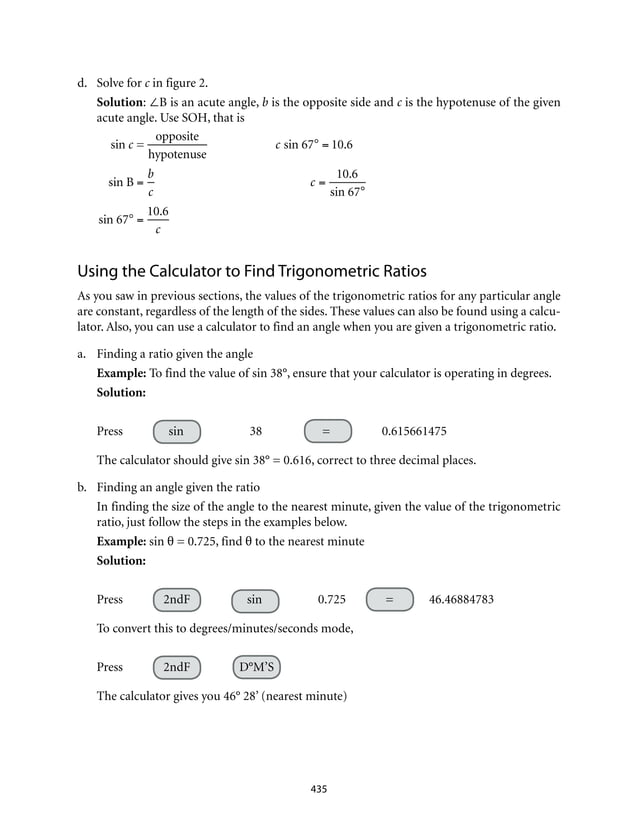 Grade 9 Mathematics Module 7 Triangle Trigonometry