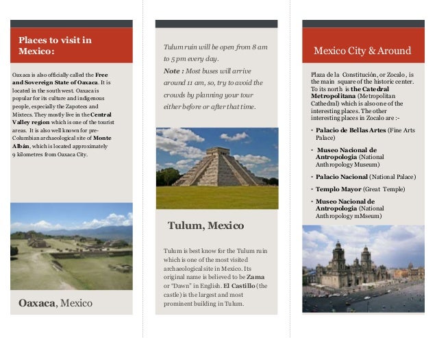 vacation brochure