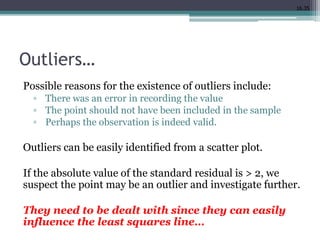 Outlier Examples Simple 9 model building | PPTX