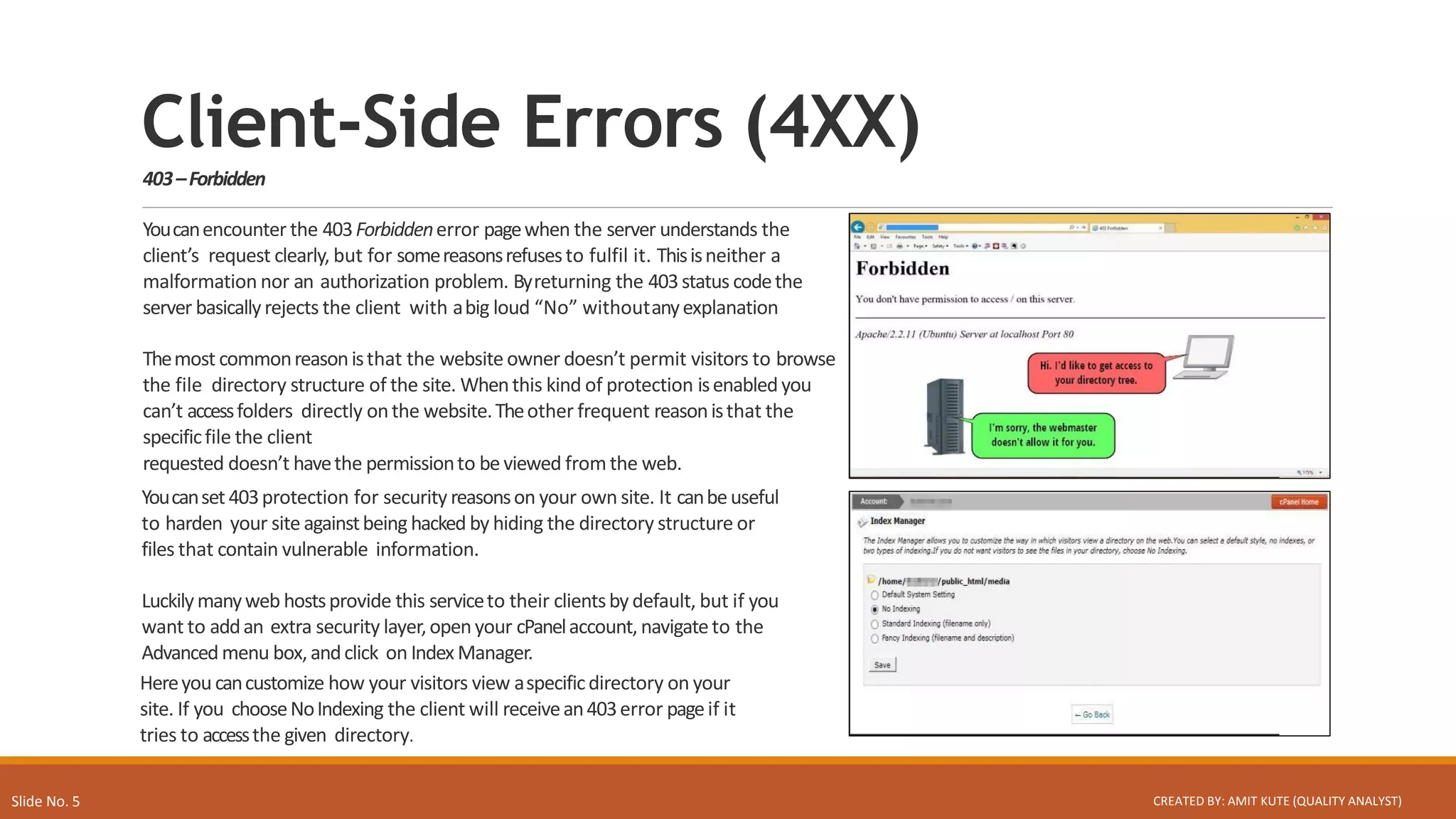 9 most common http errors explained ppt