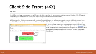 9 Most Common HTTP Errors Explained | PPT
