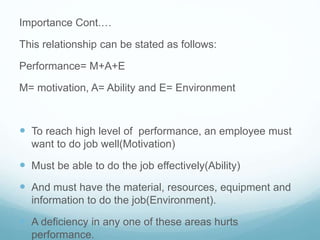 Deficiency Motivated Examples motivation required by human beings to do anything | PPT