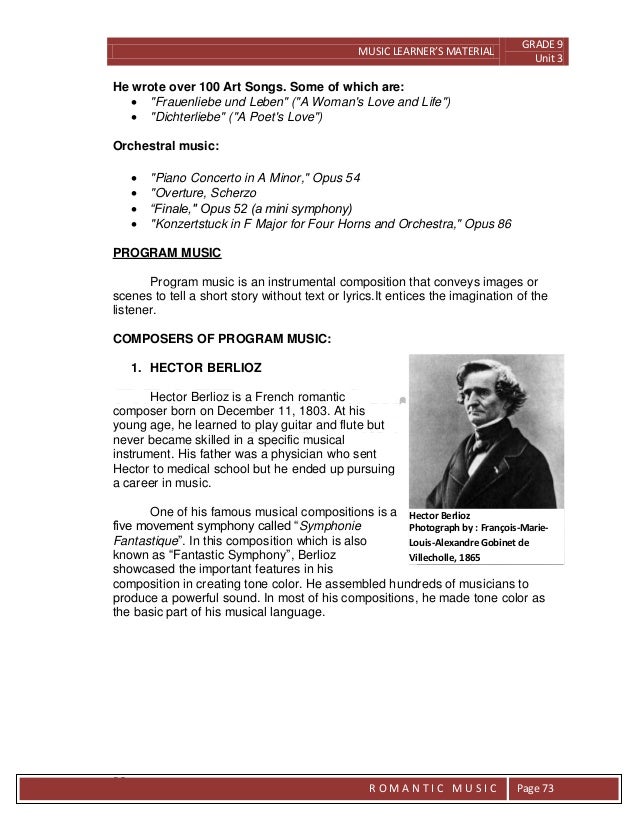 Grade 9 Module In Music Grade 9 Module In Music