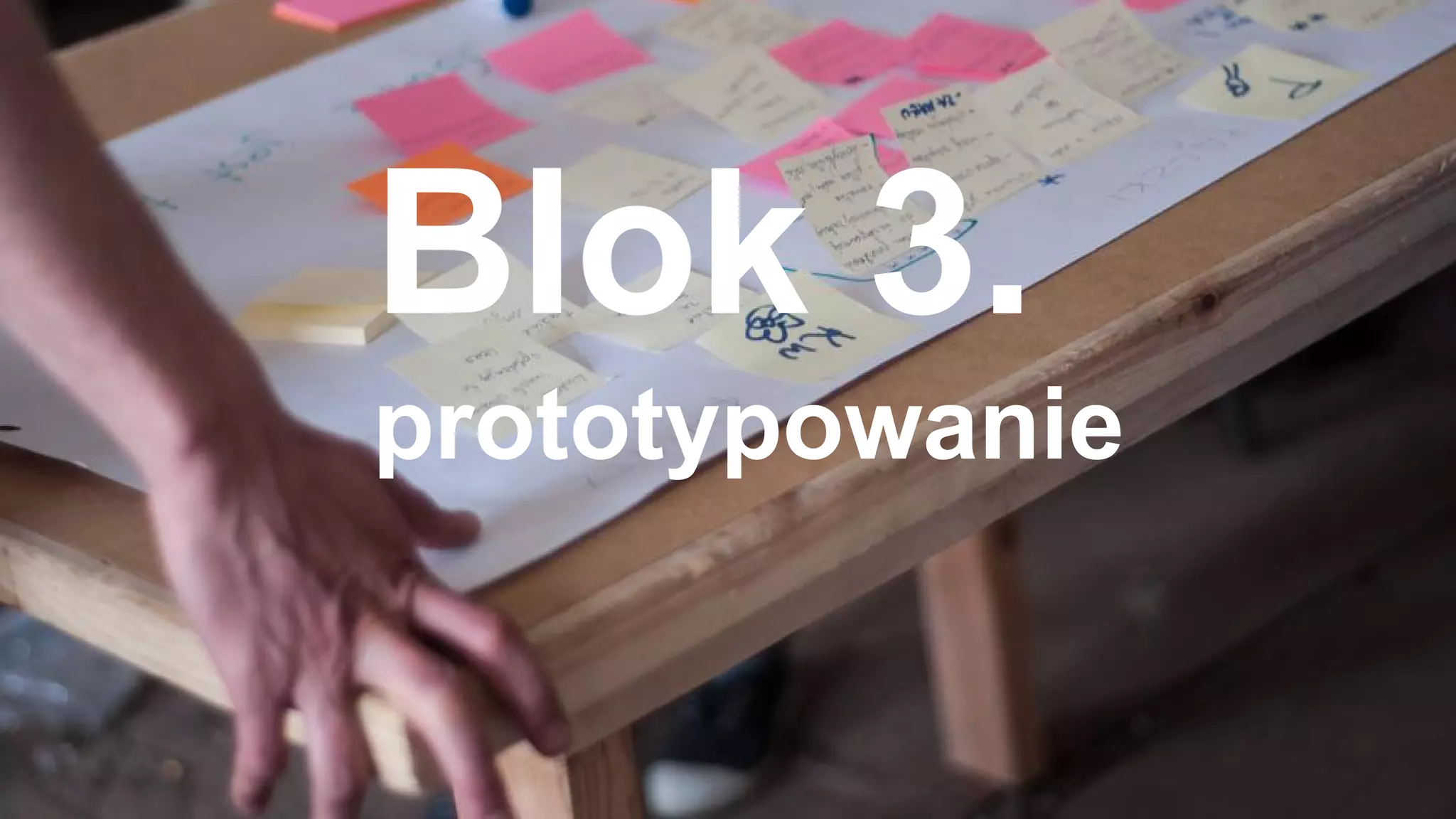 Blok 3.
prototypowanie
 