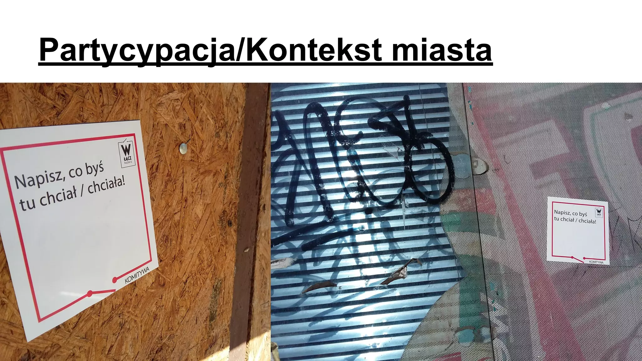 Partycypacja/Kontekst miasta
 