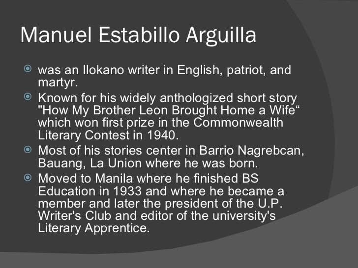 morning in nagrebcan by manuel e arguilla essay Morning in nagrebcan (manuel e arguilla) it was sunrise at nagrebcan the fine, bluish mist, low over the tobacco fields, was lifting and thinning moment by moment. morning in nagrebcan by manuel e arguilla essay Morning in nagrebcan (manuel e arguilla) it was sunrise at nagrebcan the fine, bluish mist, low over the tobacco fields, was lifting and thinning moment by moment.