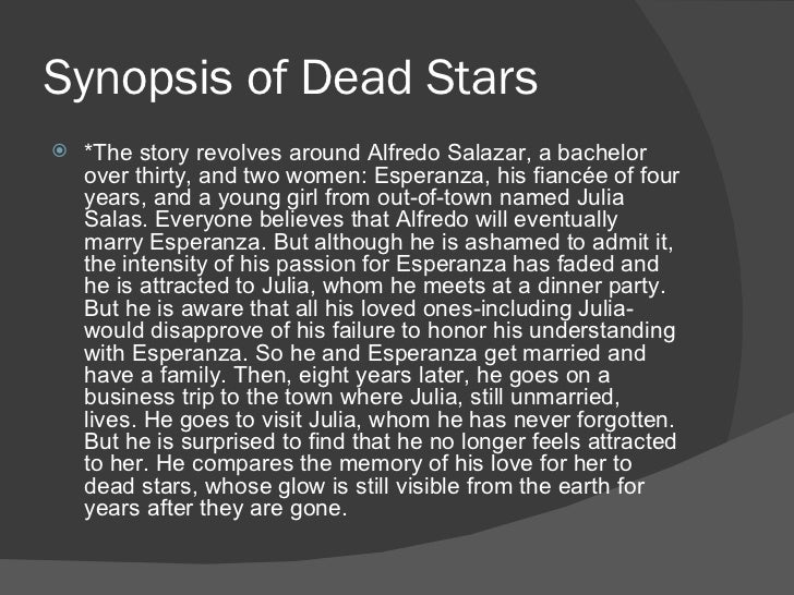 reader response criticism of dead stars
