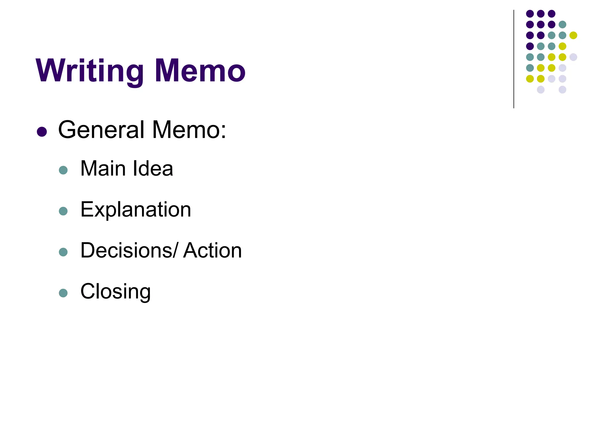 9 Official Common Memos presentation .ppt
