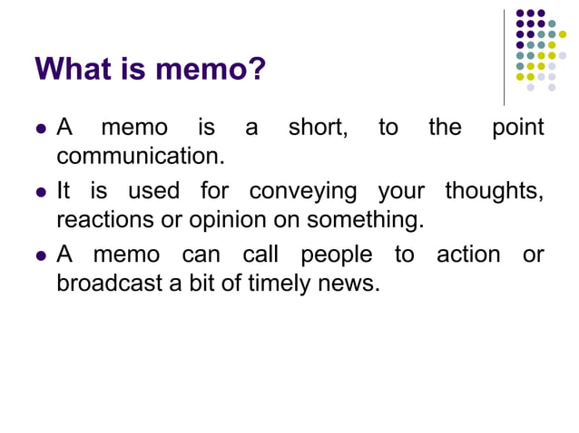 9 Official Common Memos presentation .ppt