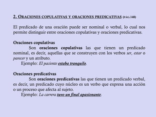 Verbe Copulative Predicative Oraciones copulativas y predicativas | PPTX