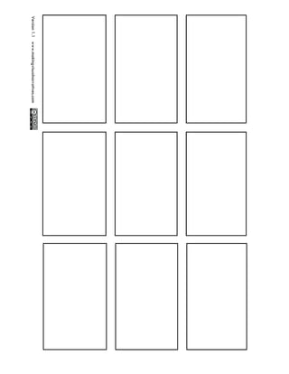 Version 1.1 www.makingvisualnarratives.com
 