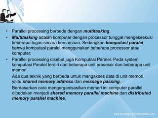Paralel Processing Computer Achitecture.ppt