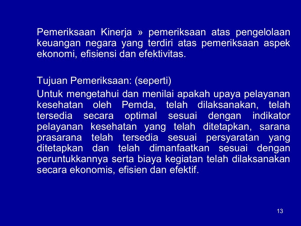 Mekanisme Pengawasan Keuangan Negara oleh Badan Pemeriksa Keuangan