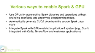 GPU Support In Spark And GPU/CPU Mixed Resource Scheduling At Production Scale