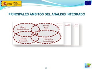 PRINCIPALES ÁMBITOS DEL ANÁLISIS INTEGRADO 
14  