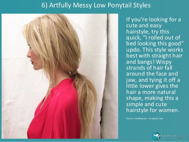 Ponytail Easy Hairstyle For Long Hair / Easy Updos For Long Hair Step By Step Updo For Long Hair - Ponytails are easy to create in spite of their variations.