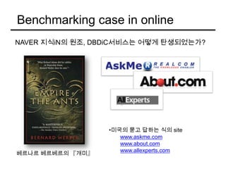 웹사이트 벤치마킹의 9가지 패턴Pptx