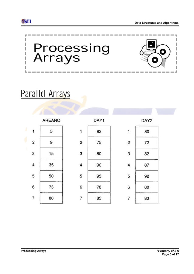 9 processing arrays | PDF