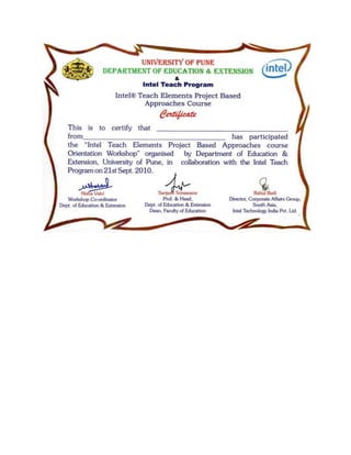9 Pune University and Intel_cobranded_certificate