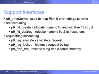 9P Code Walkthrough | PPT