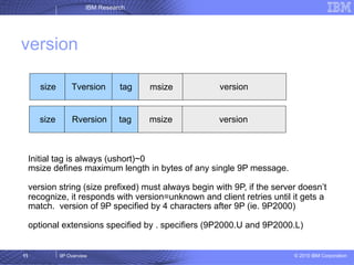 9P Overview | PDF