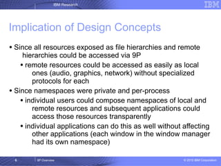 9P Overview | PDF