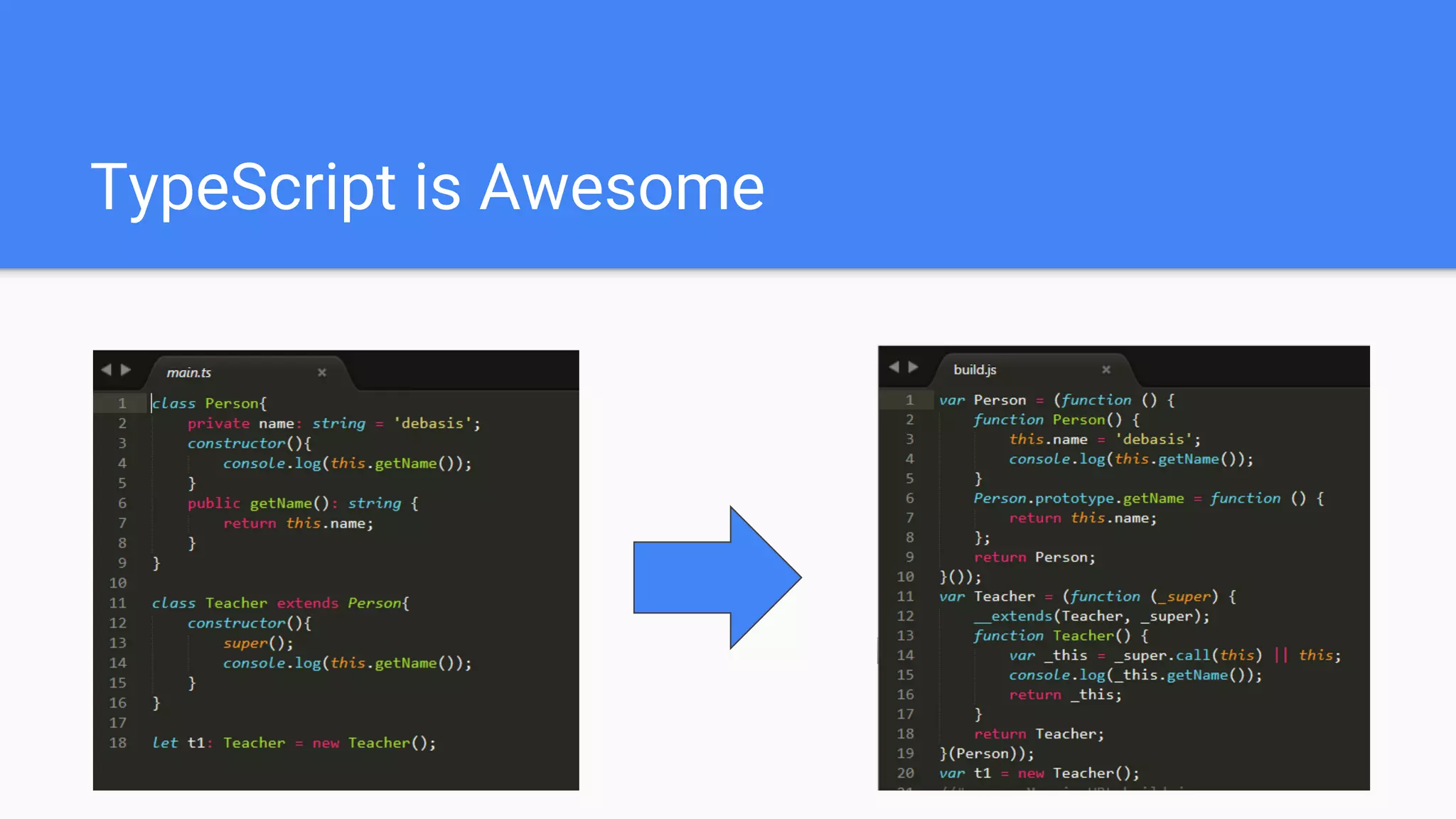 TypeScript is Awesome
 