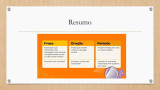 Resumo
 