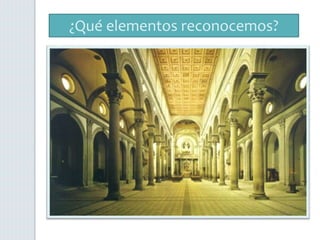 ¿Qué elementos reconocemos?
 