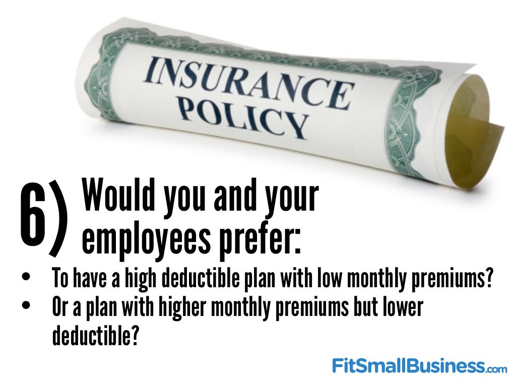 9 Questions To Ask Before Providing Health Insurance