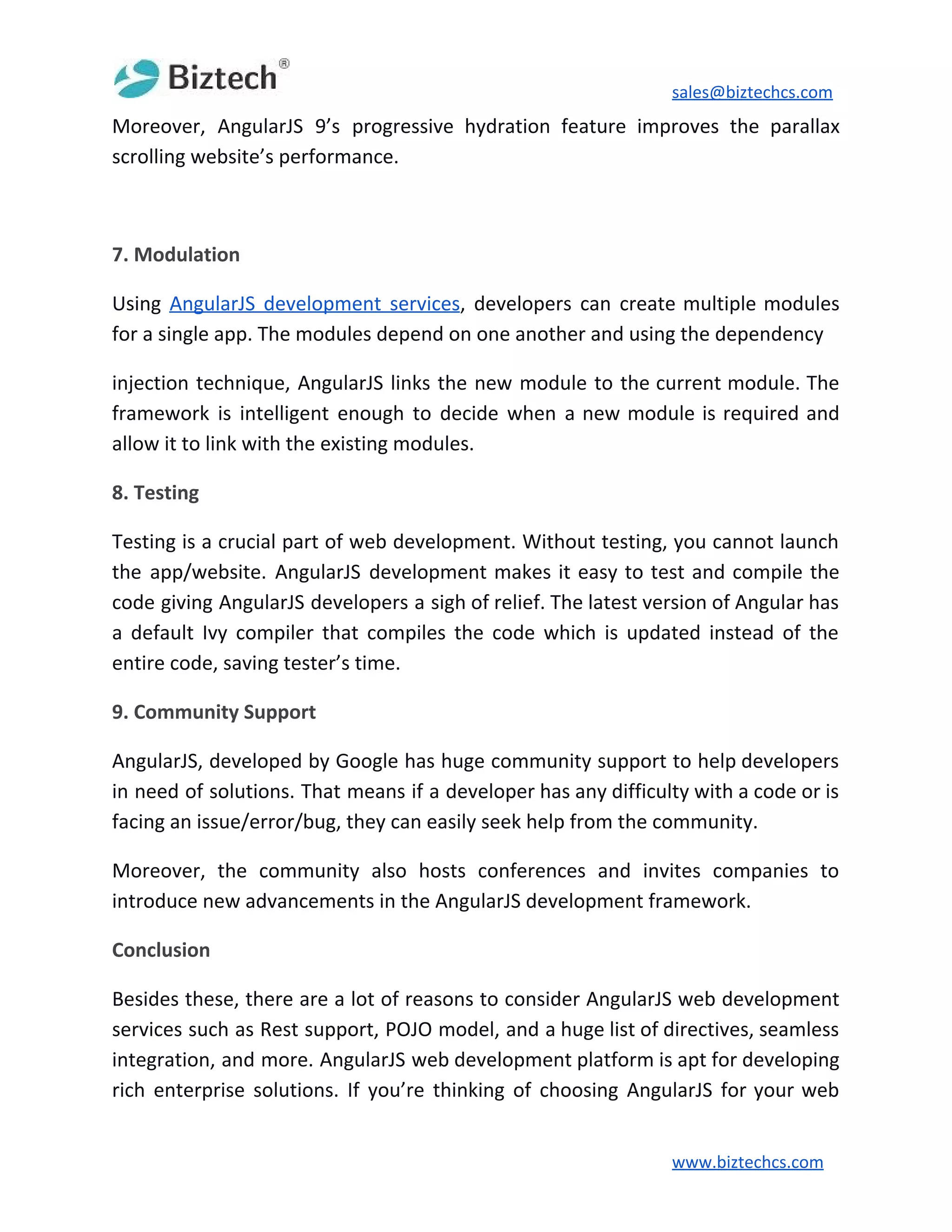 9 reasons why angular js web development should be your choice in 2020 ...