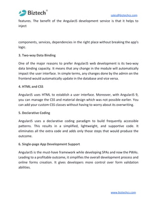 9 reasons why angular js web development should be your choice in 2020 ...