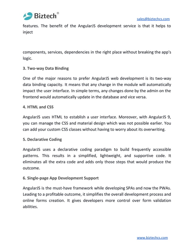 9 reasons why angular js web development should be your choice in 2020 ...