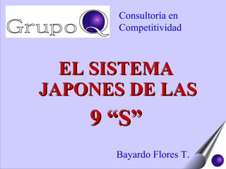 [object Object],[object Object],Bayardo Flores T. Consultoría en Competitividad 