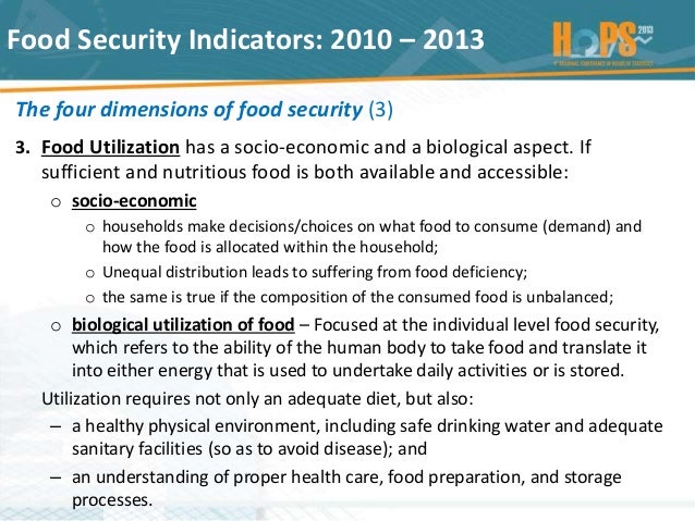 a systematic literature review of indicators measuring food security
