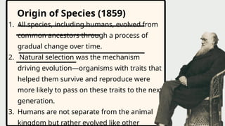 Scientific Advancements: Evolutionary Theory and the Rise of Physics ...