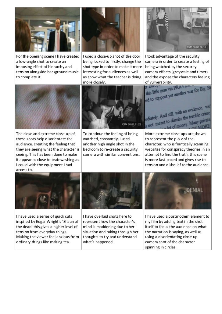 9 Screen Shot Analysis