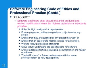 Software Engineering Code Of Ethics And Professional Practice | PPT