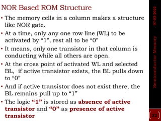 Semiconductor Memory | PDF