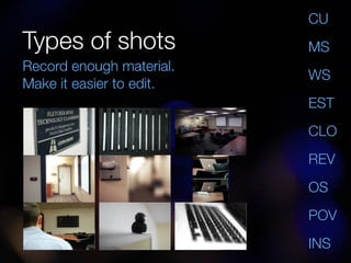 Types of Shots