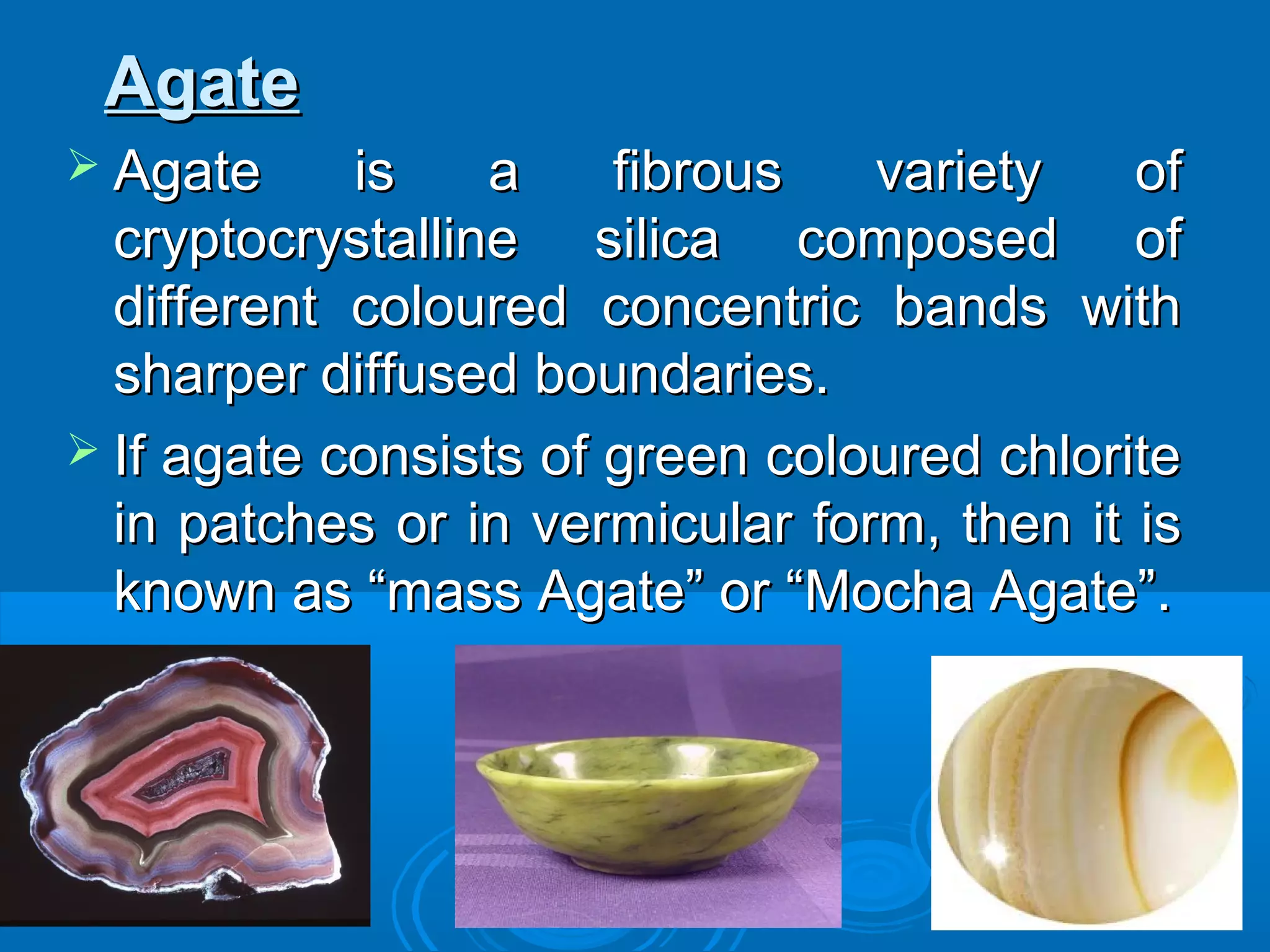 silica group of gemstones | PPT