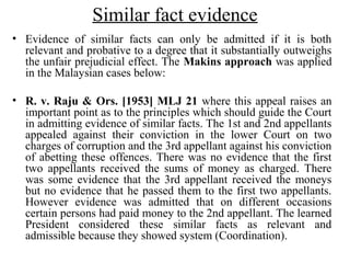 (9) similar fact evidence | PPT