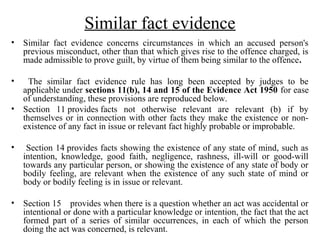 (9) similar fact evidence | PPT