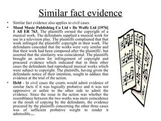 (9) similar fact evidence Slide 24