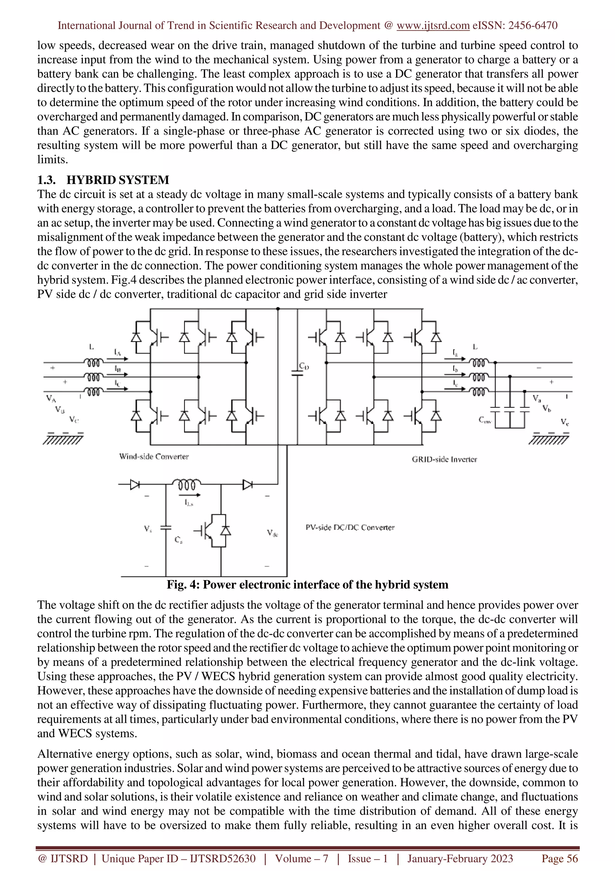 Simulation Model for 3 Phase, 3 Wire Grid Connected System using Hybrid ...